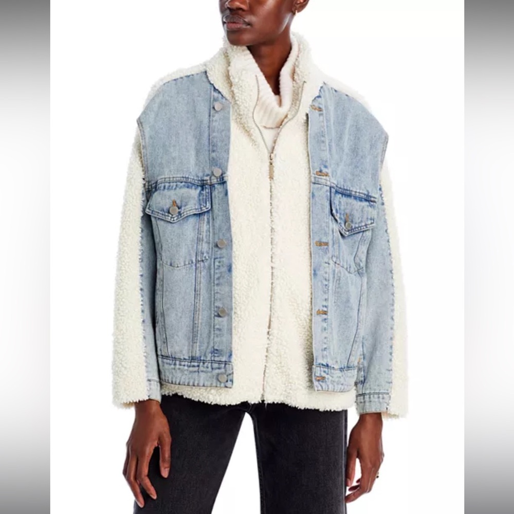 Blank NYC Mixed Media Bear Hug Jacket